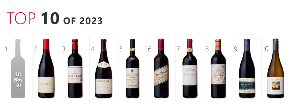 “Top 10” 2023 by “Wine Spectator”: domani il n. 1