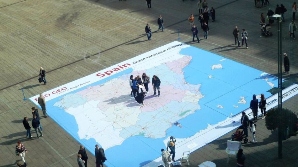 Il progetto spagnolo della Giant Interactive Maps