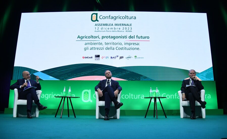 L’agricoltura, la sua centralità, ed il suo futuro secondo Mattarella, Confagricoltura ed il Governo