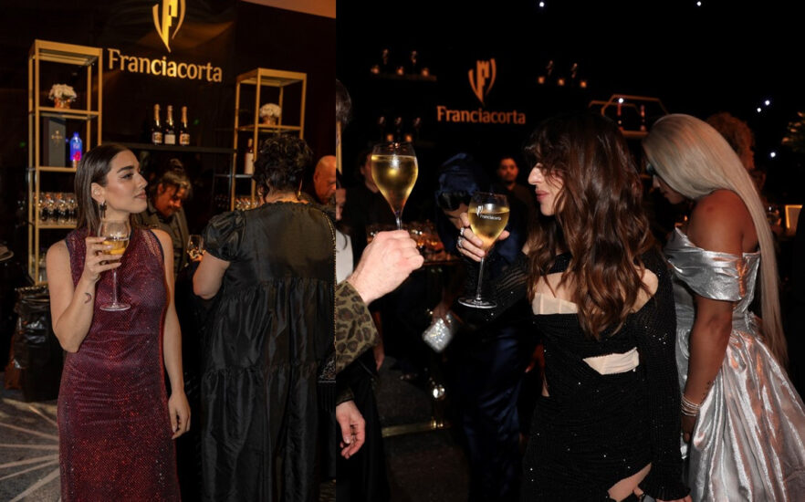 Franciacorta per Simona Tabasco e Sabrina Impacciatore (“The White Lotus”). Photo by J. Emilio Flores/Invision for the Television Academy/AP Images