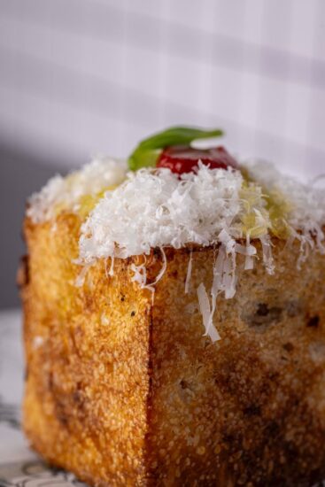 La Rubik, la pizza a cubo di Mauro Pedone