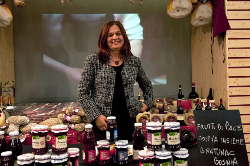 Radmila Zarkovic, presidente della Cooperativa Insieme “Frutti di Pace” 