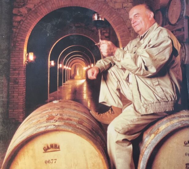 Nelle cantine storiche di Banfi 