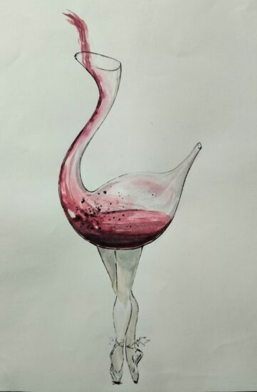 Le vignette di “Spirito di Vino” in mostra a Gorizia (ph: Mattia De Luca)