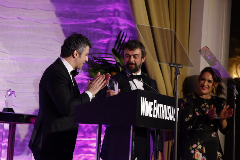 Riccardo e Alessandro Pasqua, alla guida di Pasqua Vini, premiata da Wine Enthusiast