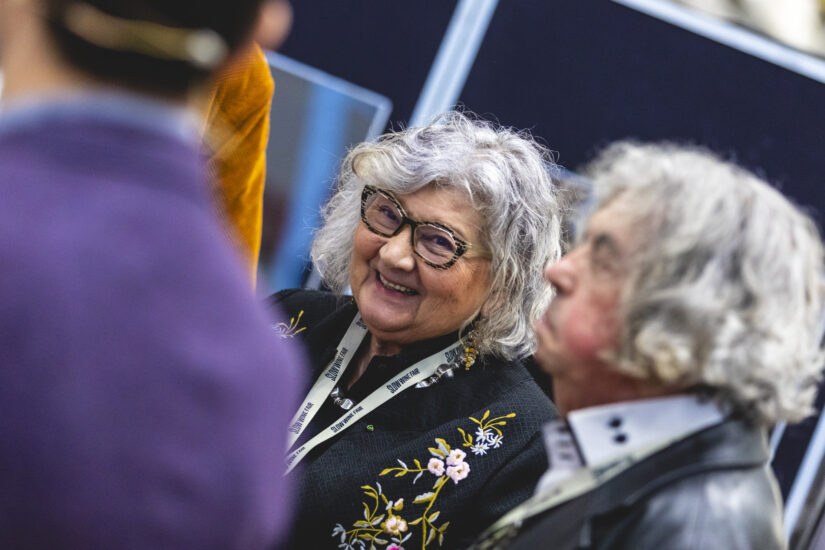 Lidya e Claude Bourguignon alla Slow Wine Fair