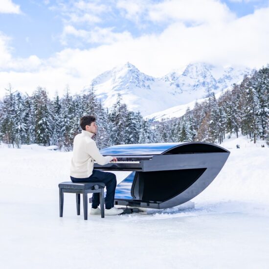 Il Nebbiolo d’alta quota di Nino Negri e il pianista Alessandro Martire sulle vette di Bormio