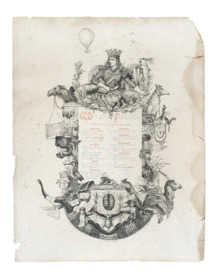 Menu Parigi sotto assedio (1871)