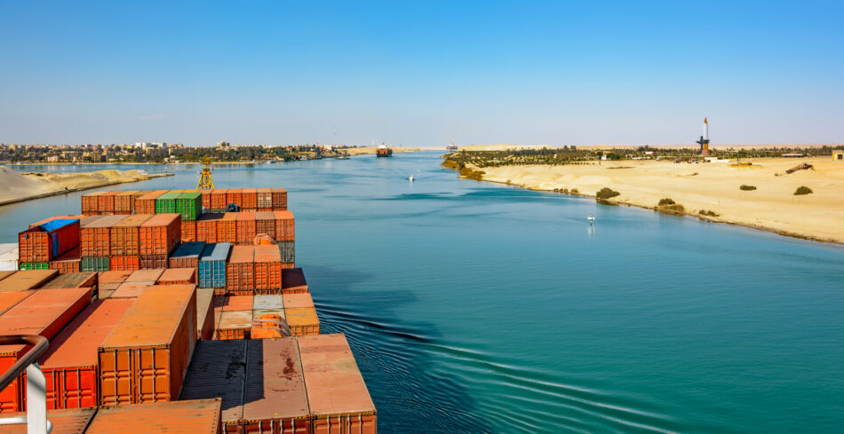 Dal canale di Suez passano molti prodotti agroalimentari italiani