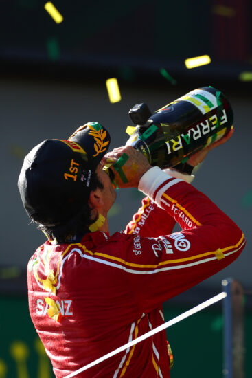 “Ferrari al quadrato” sul podio di Formula 1 a Melbourne