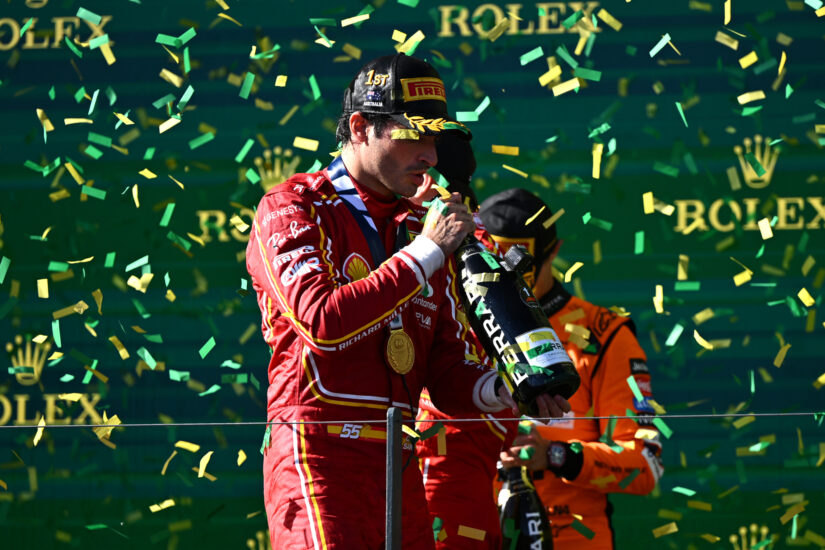 “Ferrari al quadrato” sul podio di Formula 1 a Melbourne