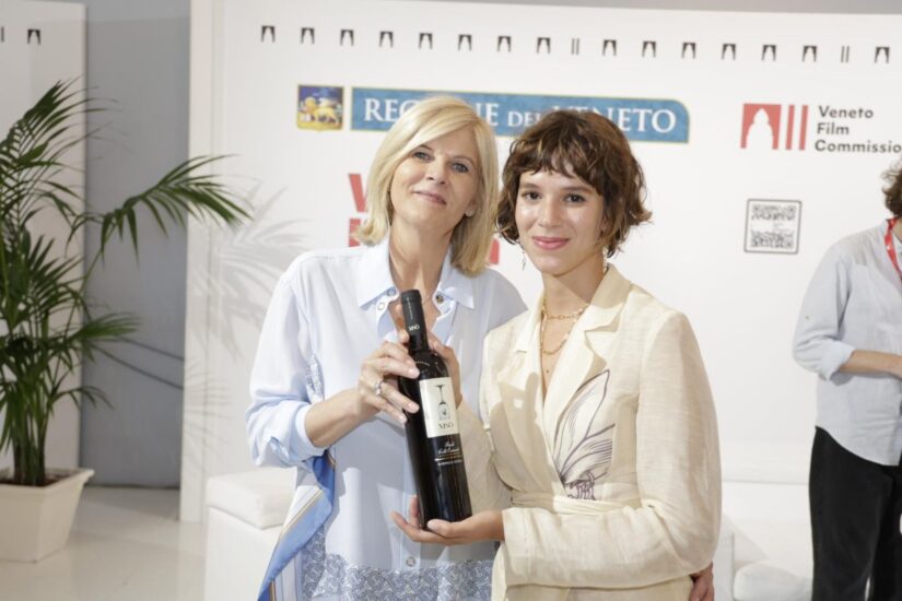 Annalisa Zorzettig e la madrina di “Cortinametraggio” 2024 Eleonora De Luca