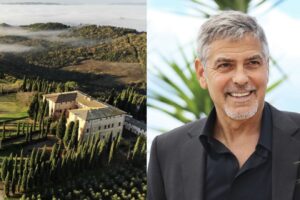 La Toscana del vino diventa set per il grande cinema: ad Argiano, a Montalcino, c’è George Clooney