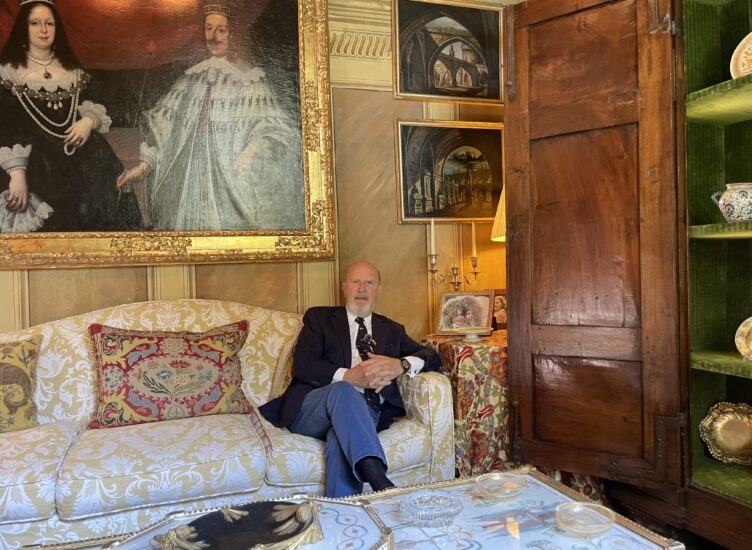 Gaddo Della Gherardesca nella sua dimora storica