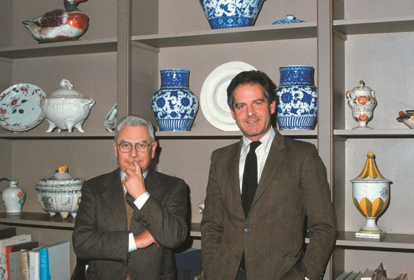 Piero Antinori e Giacomo Tachis (credit: Emanuele Pellucci)