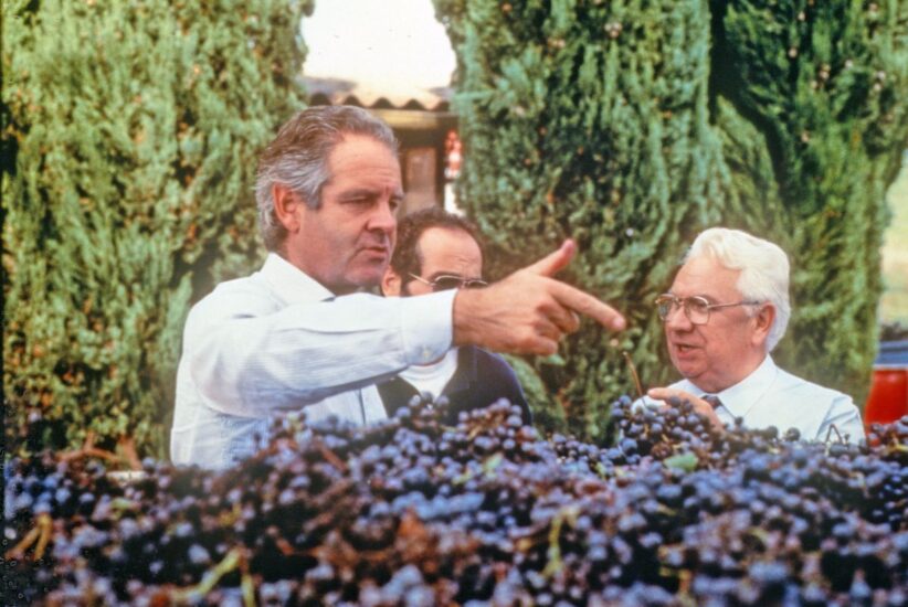 Piero Antinori e Giacomo Tachis 