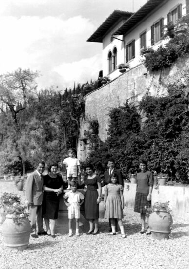 La famiglia Ferragamo a Viesca