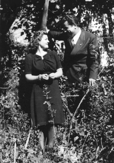 Wanda e Salvatore Ferragamo