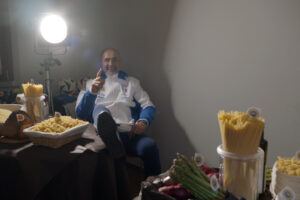 Gli Azzurri svuotano la dispensa di Coverciano per portare i prodotti Dop e Igp italiani in Germania