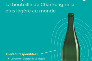 Dalla Francia arriva la bottiglia di Champagne più leggera al mondo: appena 800 grammi