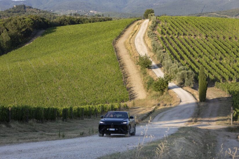 Nella bellezza nel Chianti Classico, con Dievole e Lamborghini 