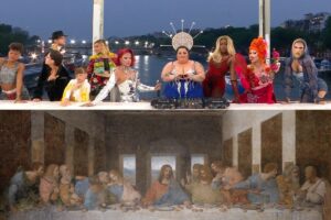 Festa pagana con Dioniso, dio greco del vino, non l’Ultima Cena: le Olimpiadi delle polemiche 