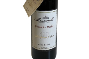 Monsupello, Docg Oltrepò Pavese Rosso Podere La Borla Carlo Boatti Edizione 130 Anni 2021