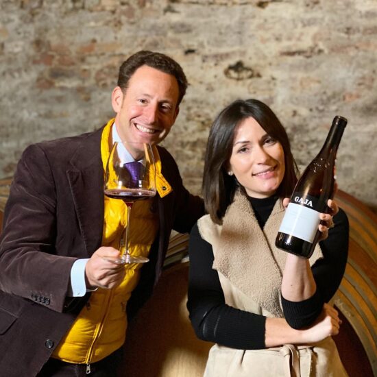 Maximilian Riedel e Rossana Gaja