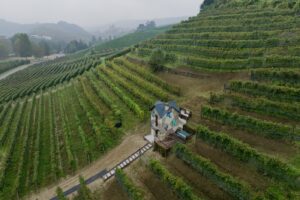 The new art project conceived by Maestro Ugo Nespolo in Cannubi is dedicated to Michele Chiarlo