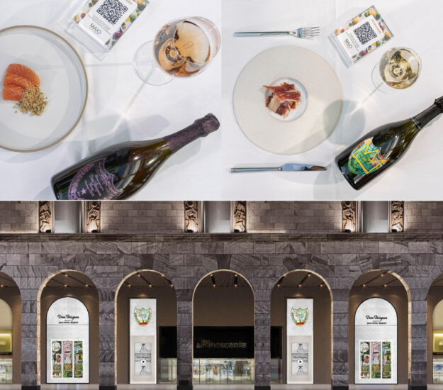 L’omaggio di Dom Pérignon a Basquiat nelle vetrine della Rinascente a Milano