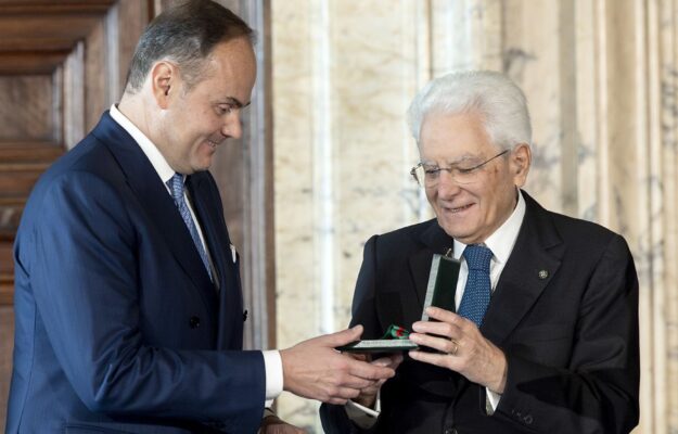 CAVALIERE DEL LAVORO, FERRARI TRENTO, GRUPPO LUNELLI, MATTEO LUNELLI, PRESIDENTE DELLA REPUBBLICA, QUIRINALE, REPUBBLICA ITALIANA, SERGIO MATTARELLA, TRENTODOC, Italia