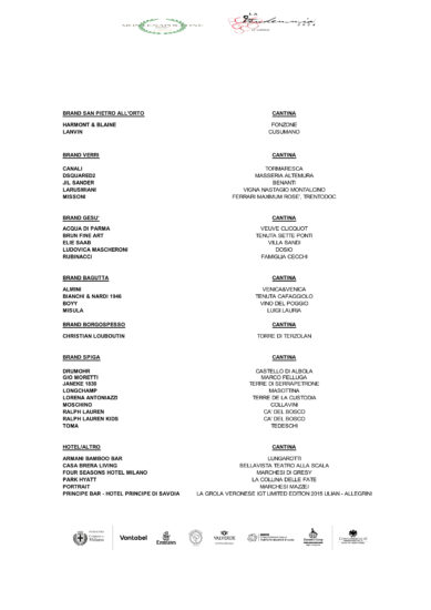 A Milano, vini d’autore nel calice tra le vetrine dell’alta moda