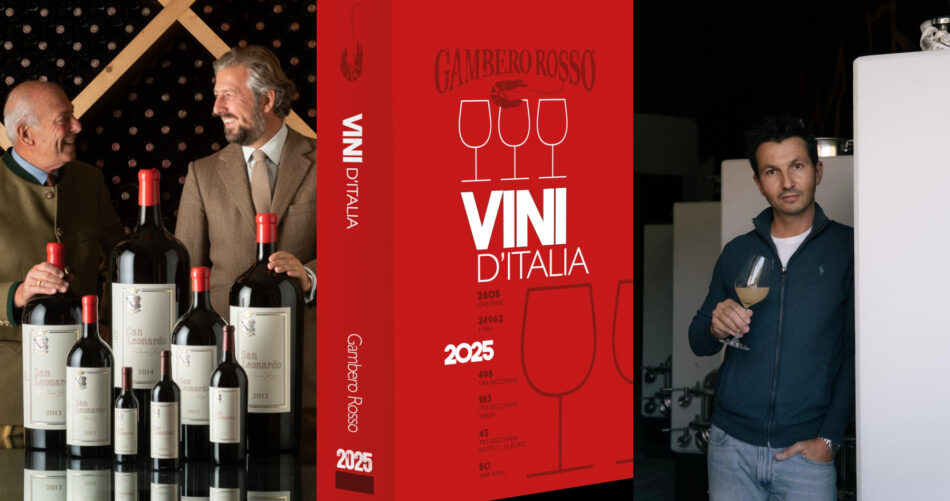 Guida “Vini d’Italia” 2025 by Gambero Rosso ecco i premi speciali