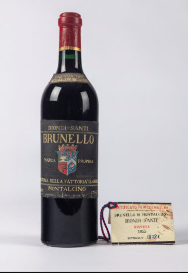 Il leggendario Brunello di Montalcino Riserva 1955 di Biondi-Santi