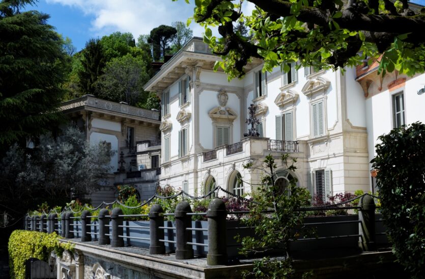 Il ristorante Villa Elena a Bergamo Alta (ph: Paolo Chiodini)
