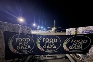 “Food for Gaza”: dall’Italia 19 tonnellate di aiuti alimentari alla popolazione palestinese