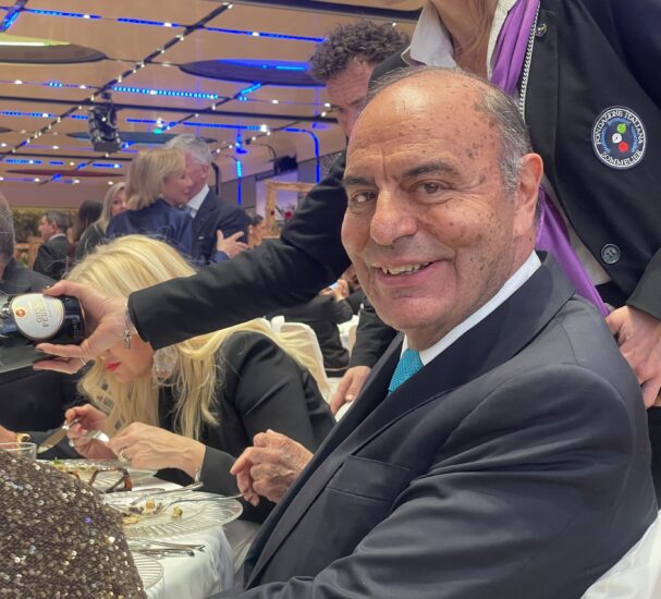 Il giornalista e produttore Bruno Vespa 