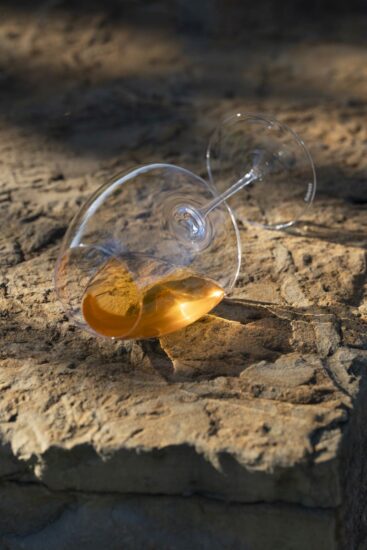 Oslavia, la Ribolla e il calice by Italesse (ph: Fabrice Gallina)