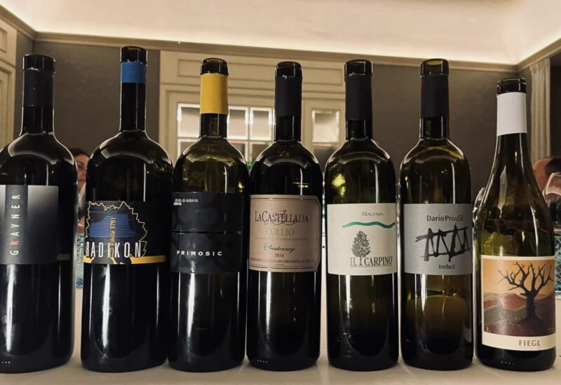 Oslavia, la Ribolla e il calice by Italesse (ph: WineNews)