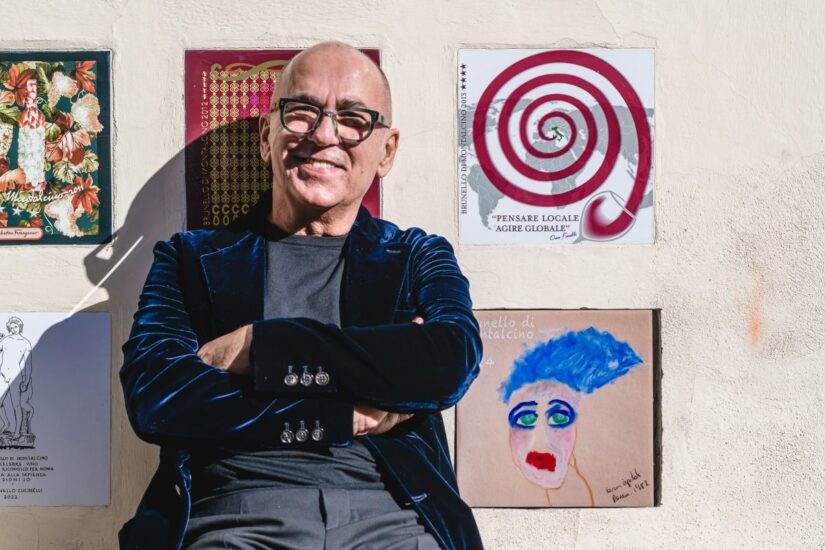 Ferzan Ozpetek, il regista firma della mattonella dedicata al Brunello di Montalcino 2024