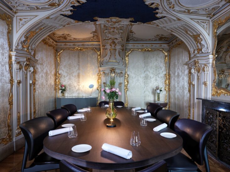 Una Sala del ristorante Villa Elena (ph: Paolo Chiodini)