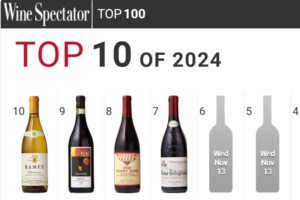 “Top 100” 2024 by “Wine Spectator”: alle posizioni n. 8 e n. 7 Usa e Francia