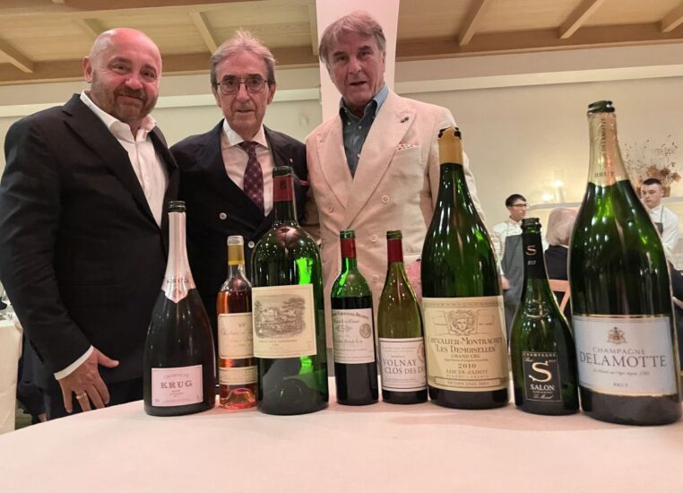 Vincenzo Cremonini, Riccardo Cotarella e Brunello Cucinelli 