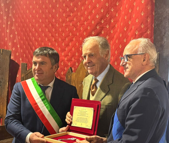 A Piero Antinori le Chiavi di Brindisi Montagna