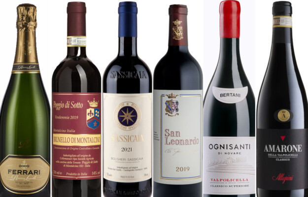 ALLEGRINI, BERTANI, BOLGHERI, COMM. G.B. BURLOTTO, CONTI COSTANTI, DECANTER, DOLOMITI, ETNA, FERRARI, FLORIO, GIROLAMO RUSSO, LANGHE, MARSALA.CRITICA ENOICA, MONTALCINO, POGGIO DI SOTTO, SAN LEONARDO, TENUTA SAN GUIDO, VALPOLICELLA, WINES OF THE YEAR, Mondo