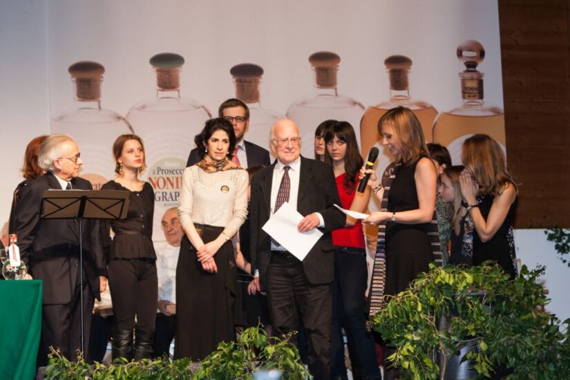 Fabiola Gianotti e Peter Higgs Premio Nonino e Premio Nobel nel 2013