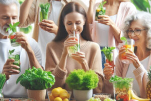 Anche gli italiani sono sempre più attenti alla salute, a tutte le età. A partire dal bicchiere