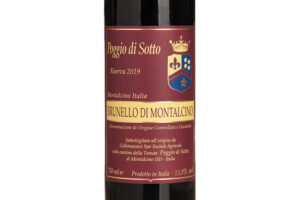Poggio di Sotto, Docg Brunello di Montalcino Riserva 2019