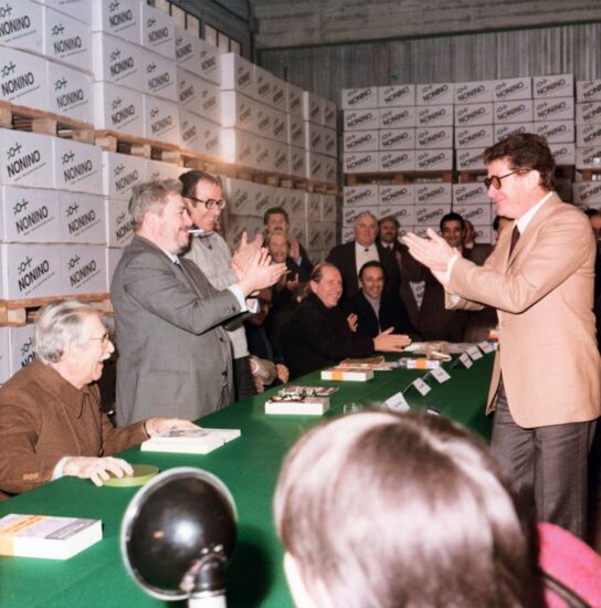 Premio Nonino 1979, Gianni Brera, Ermanno Olmi, Luigi Veronelli e Mario Soldati