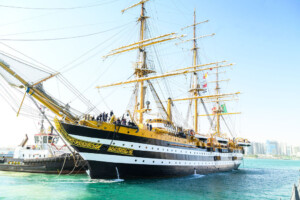 VeronaFiere and Ita narrate the beauty of Vigneto Italia to the Arab world with the Amerigo Vespucci